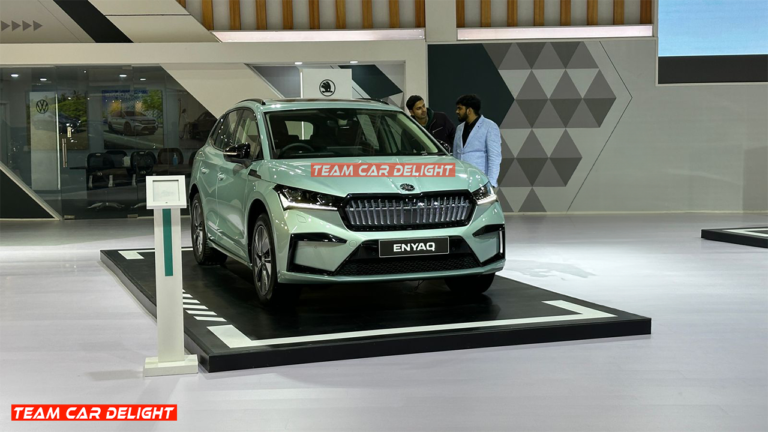 New Skoda Electric SUV Debuts at Bharat Mobility Expo 2024; Kia EV6 in Trouble?