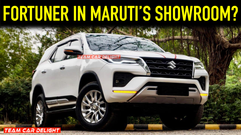 Fortuner in Maruti’s, Jimny and Swift In Toyota’s Showroom?