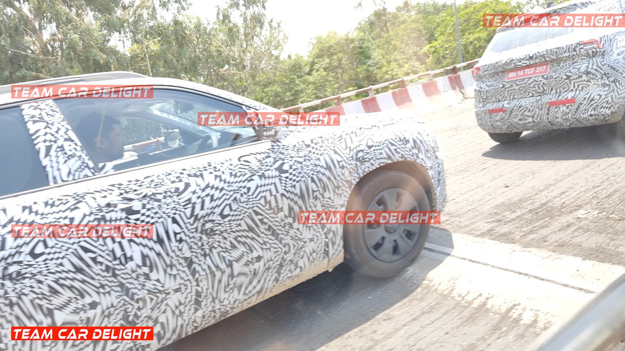 Skoda's new SUV Spied Again