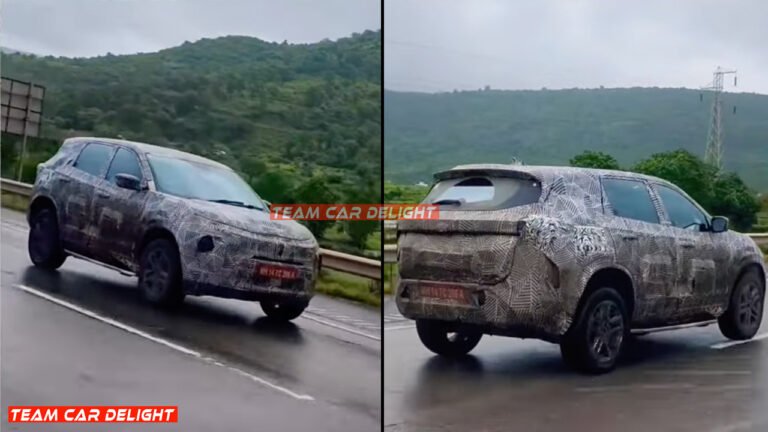 Tata Harrier EV Spotted Testing – Launch in Few Months!