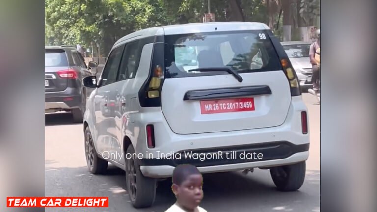 Maruti Wagon R Facelift Spotted – Launch Soon?