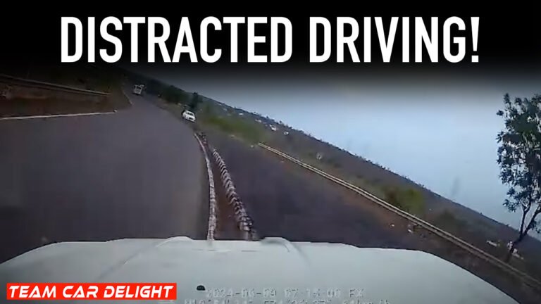 See What Happens When You’re Distracted while Driving!