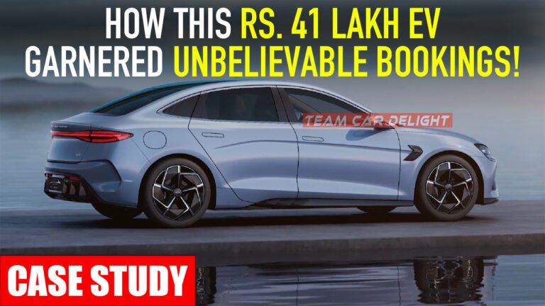 Why This Rs. 41 Lakh EV Garnered Unbelievable Bookings on Day 1!