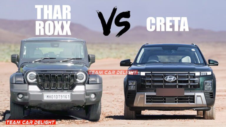 Mahindra Thar Roxx vs Hyundai Creta: Mahindra’s SUV Better than Hyundai’s?